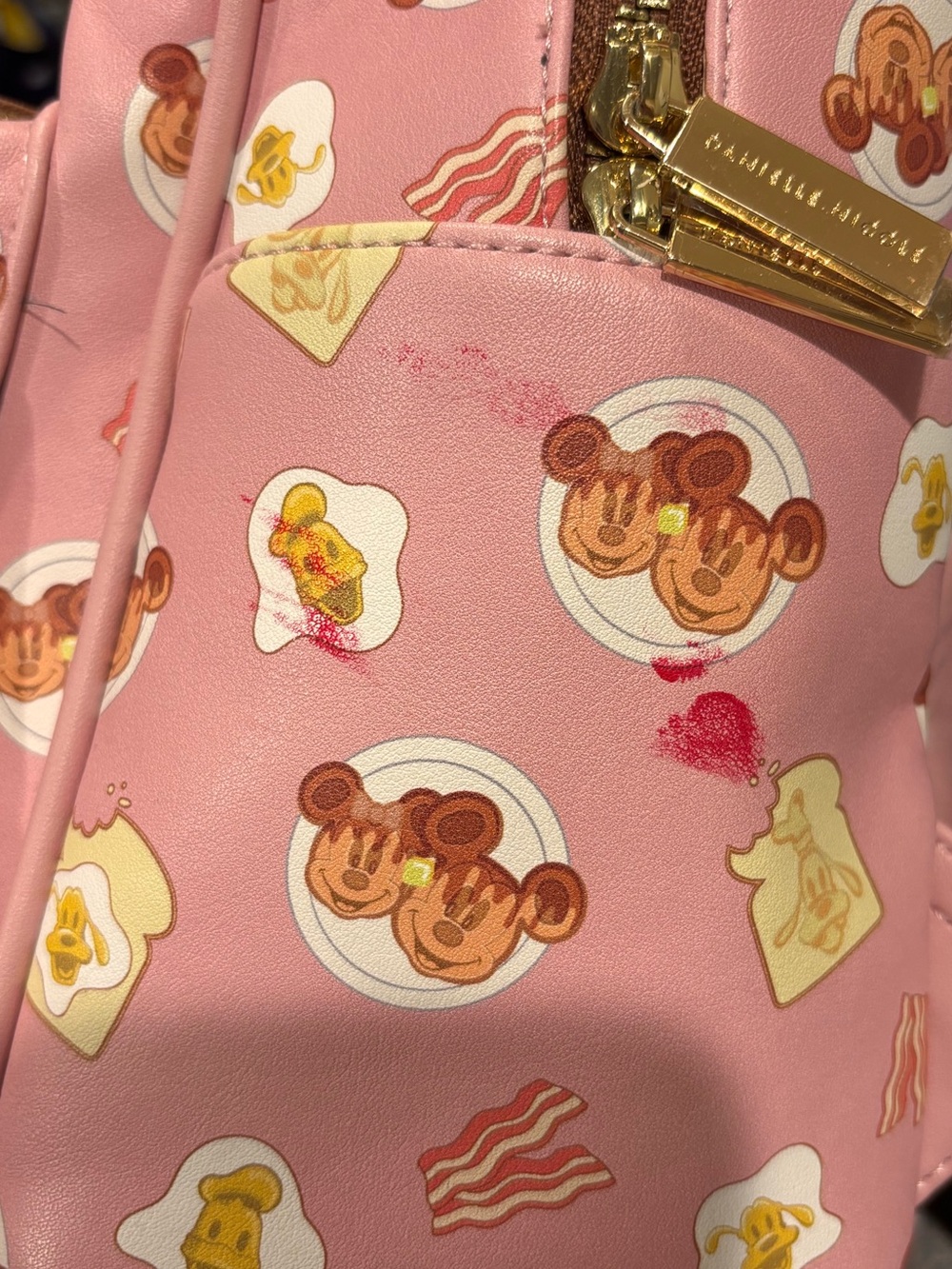 Danielle Nicole Pink Disney Mickey & Friends Breakfast Mini Backpack - Picture 5 of 5